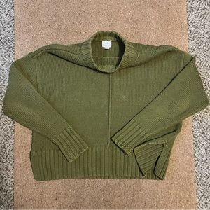 A New Day - green sweater (XS)